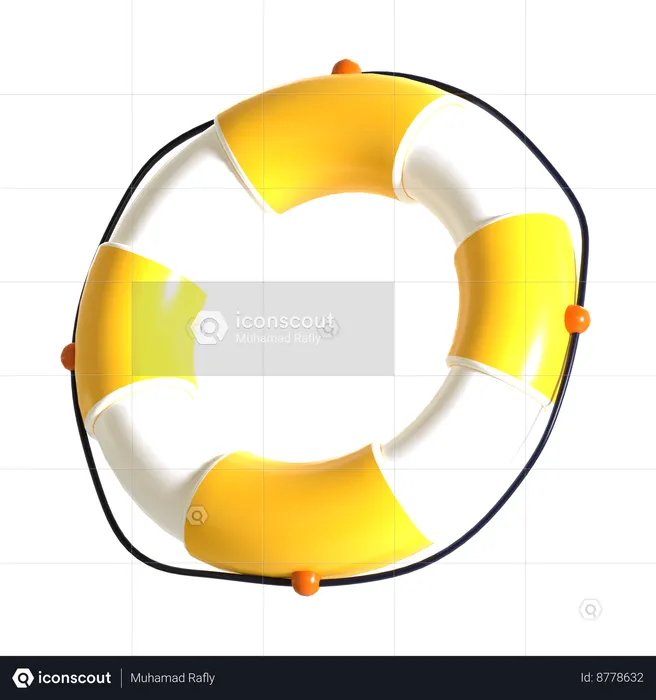 Lifebuoy  3D Icon