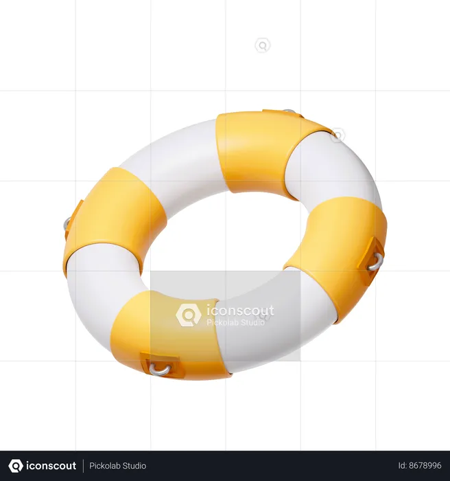 Lifebuoy  3D Icon