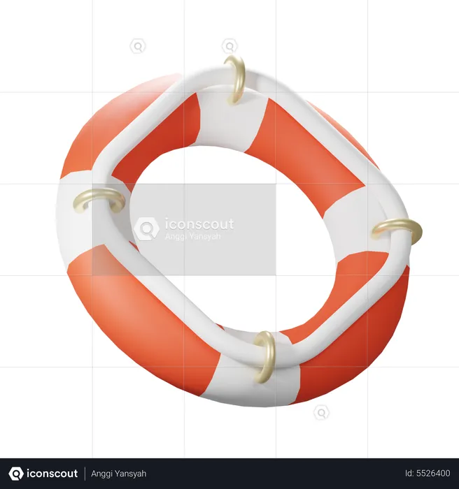 Lifebuoy  3D Icon