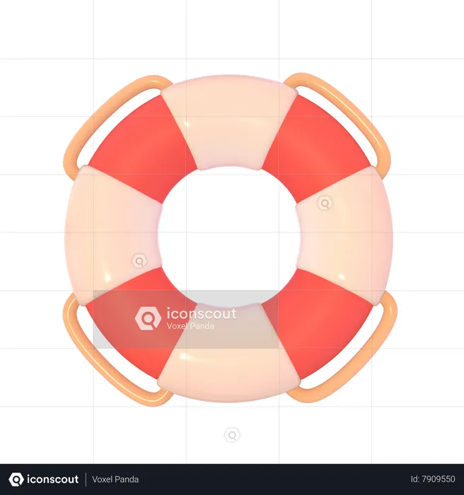 Lifebuoy  3D Icon