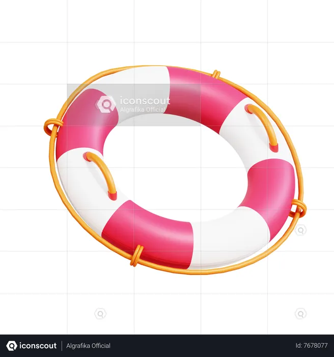 Lifebuoy  3D Icon