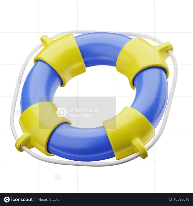 Lifebuoy  3D Icon