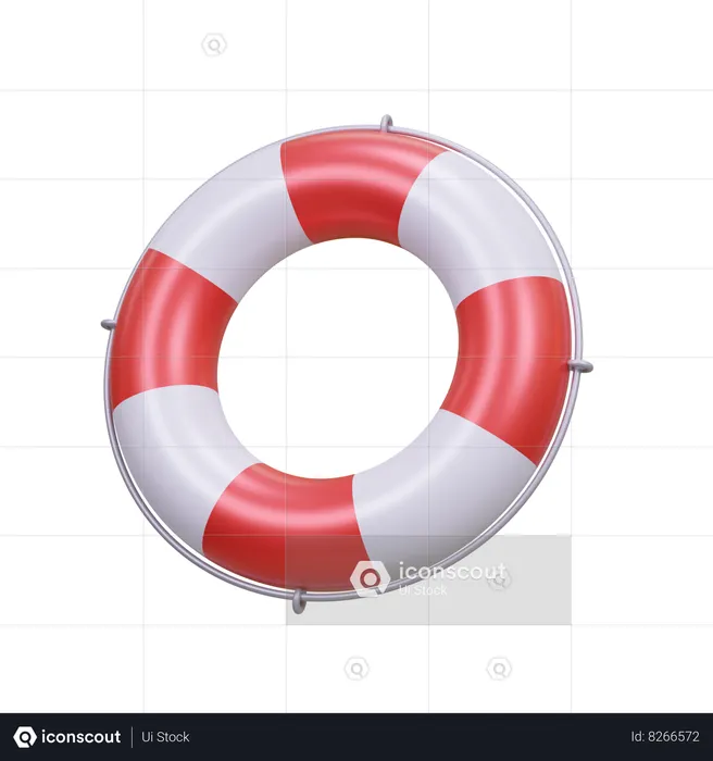 Lifebuoy  3D Icon