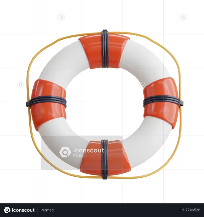 Lifebuoy  3D Icon