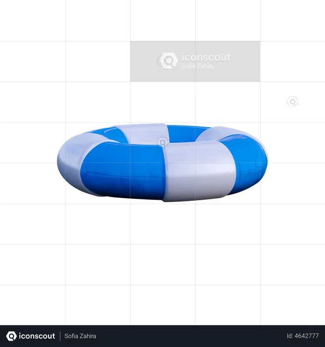 Lifebuoy  3D Illustration