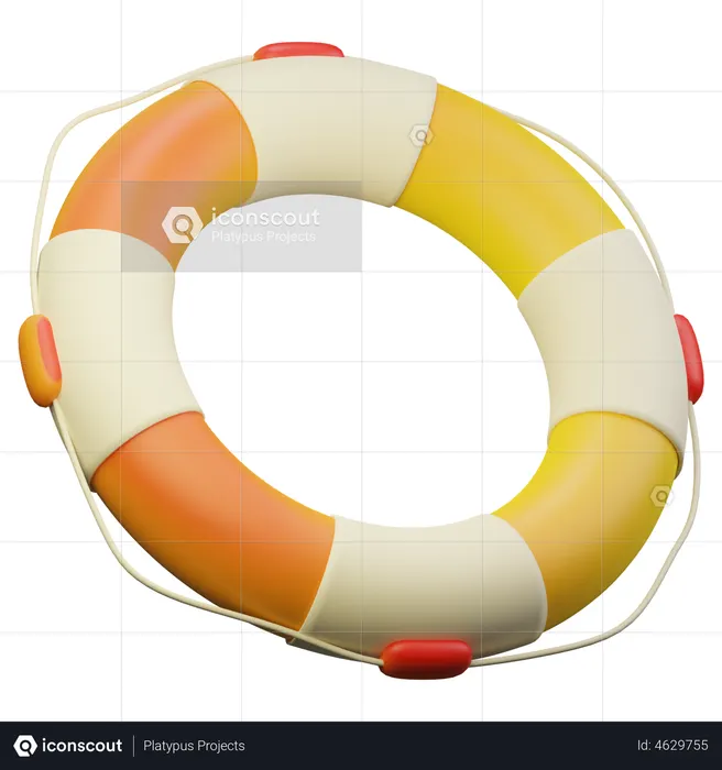 Lifebuoy  3D Icon