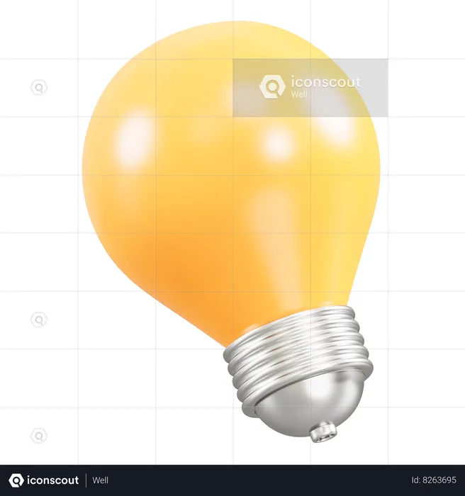 Light  3D Icon