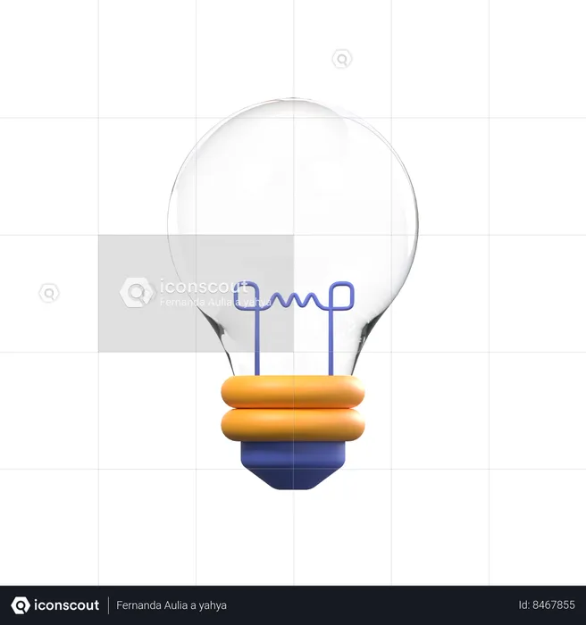 Light  3D Icon