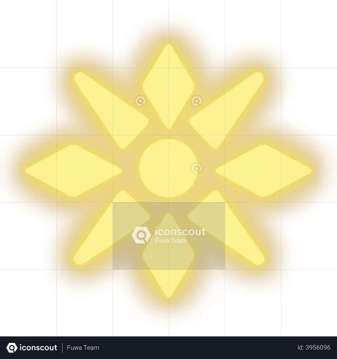 Light  3D Icon