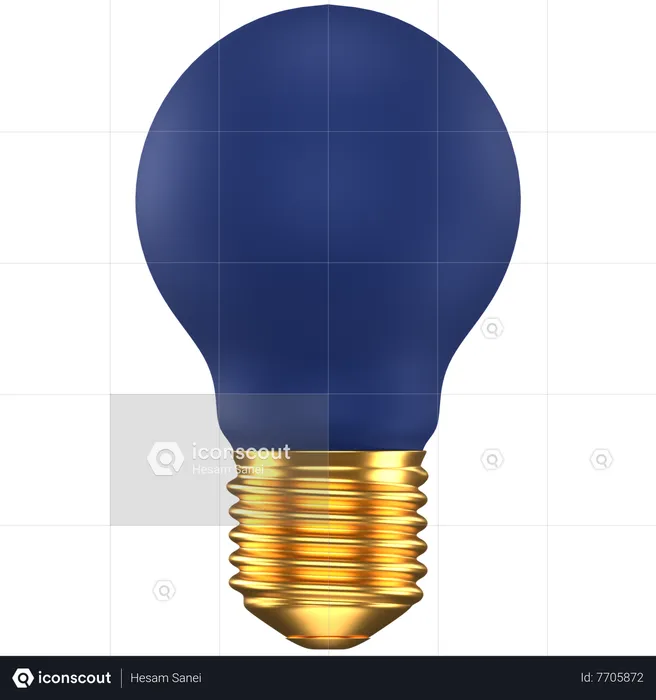 Light  3D Icon