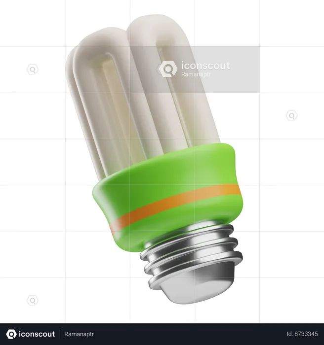 Light Bulb  3D Icon