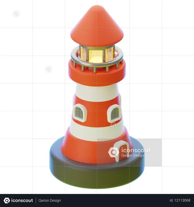 LIGHT HOUSE  3D Icon