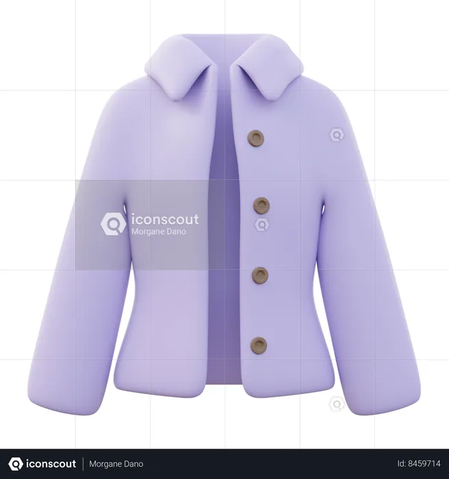 Light Jacket Women  3D Icon