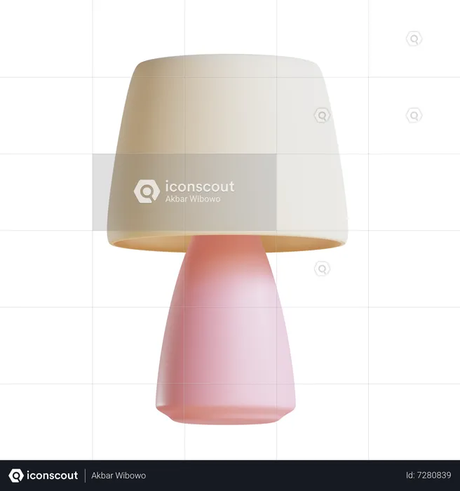 Light Lamp  3D Icon