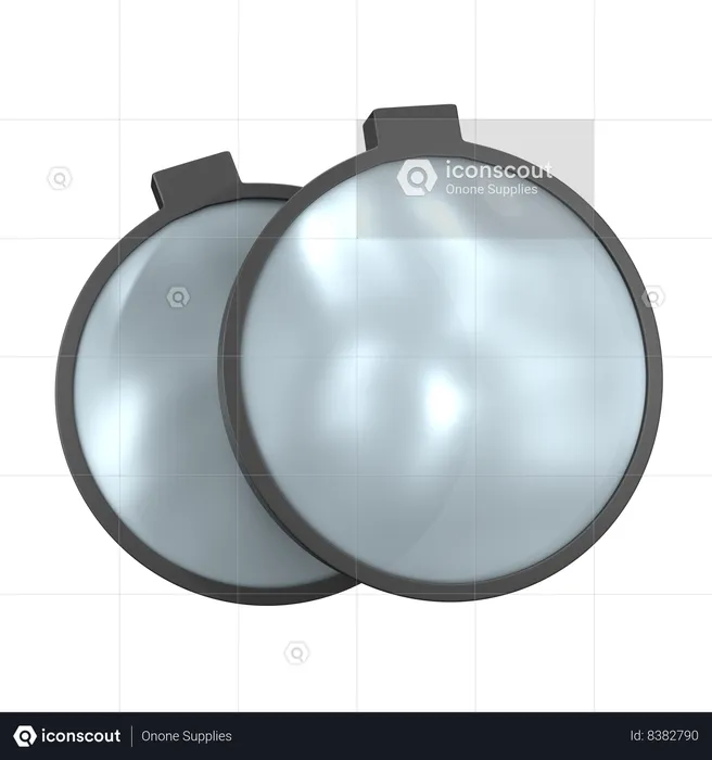 Light Reflector  3D Icon