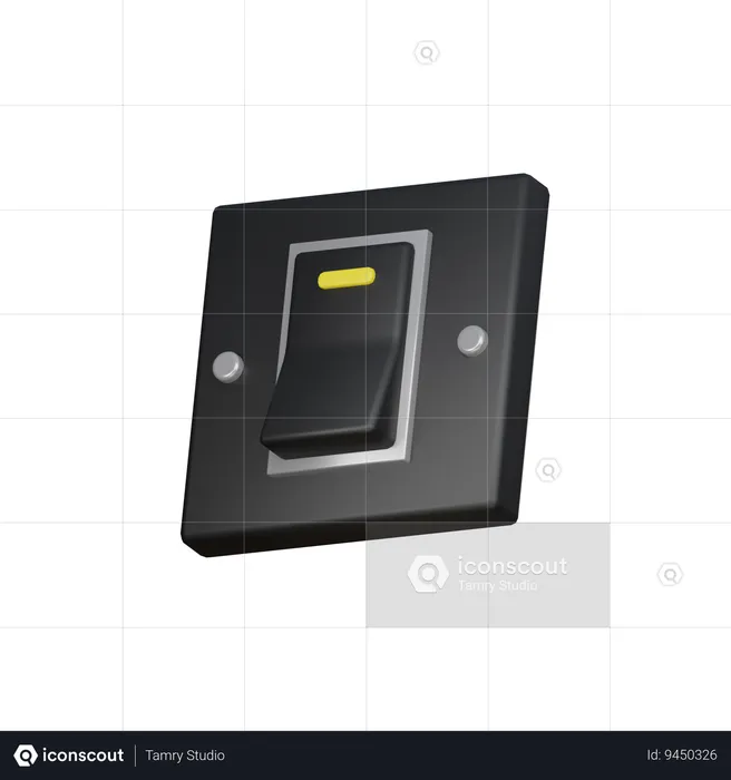 Light switch  3D Icon