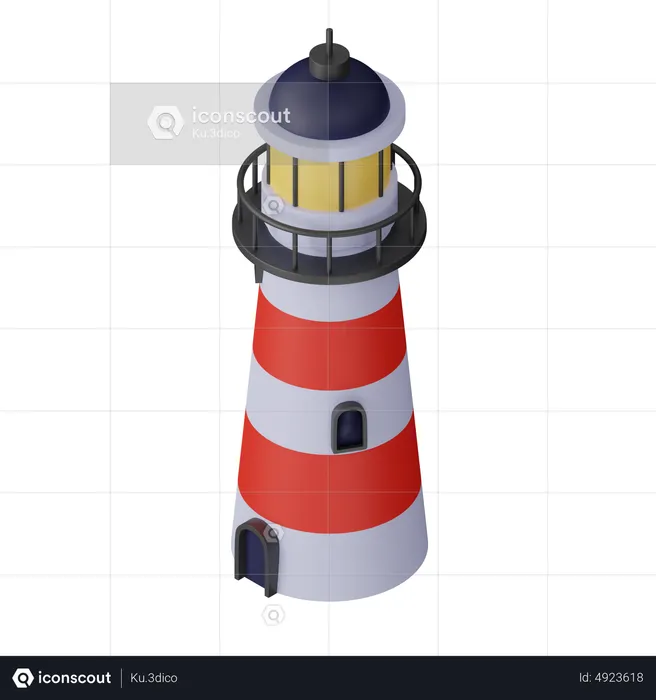 Lighthouse  3D Icon