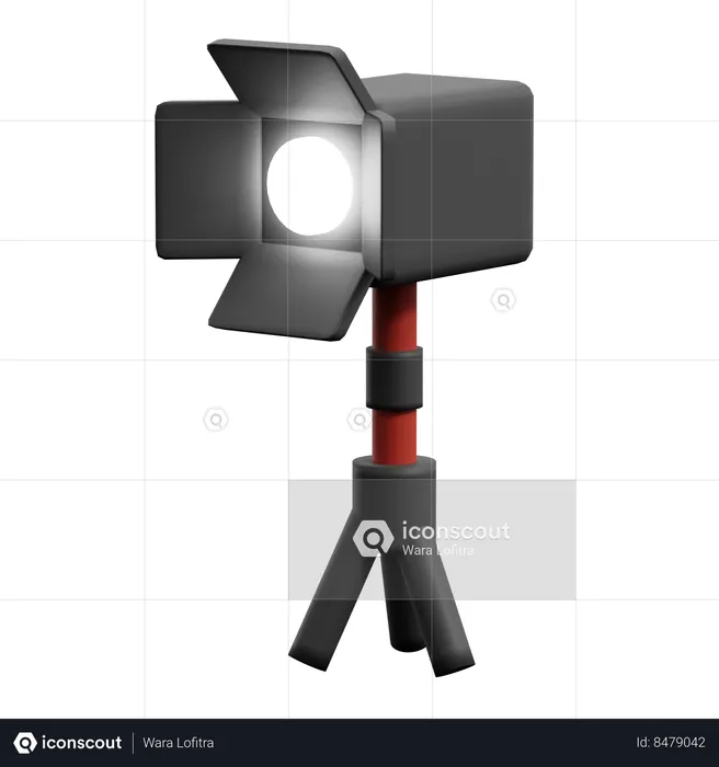 Lighting  3D Icon