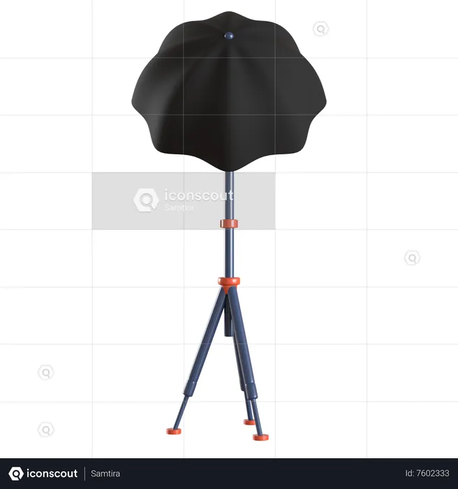Lighting Umbrella  3D Icon