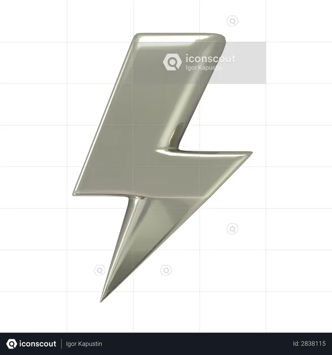 Lightning  3D Illustration