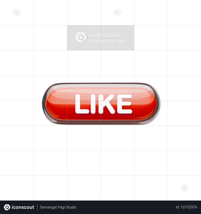 Like  3D Icon