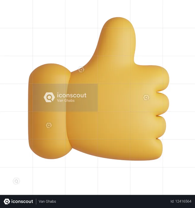Like  3D Icon