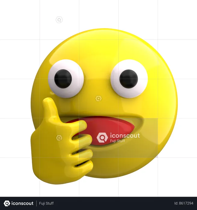 Like Emoji Emoji 3D Icon