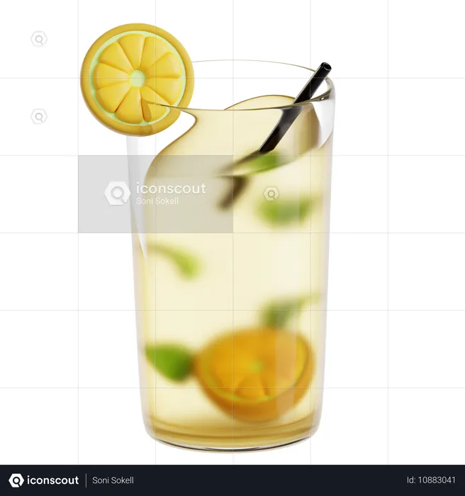 Limonada  3D Icon