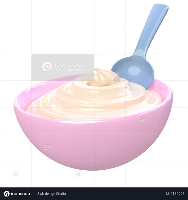 Crema para limpiar  3D Icon