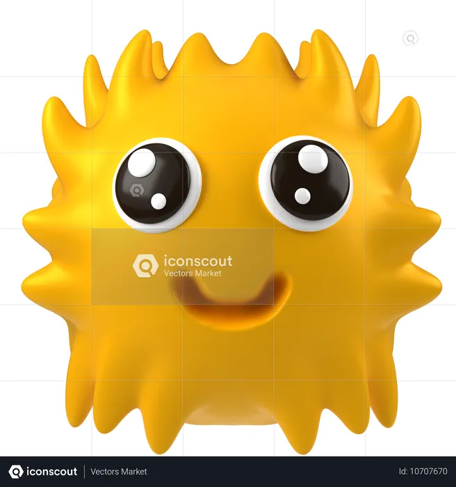 Lindo emoji  3D Icon