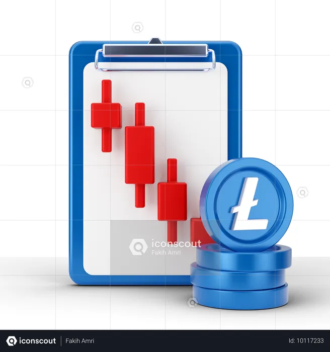 Linecoin Loss Report  3D Icon