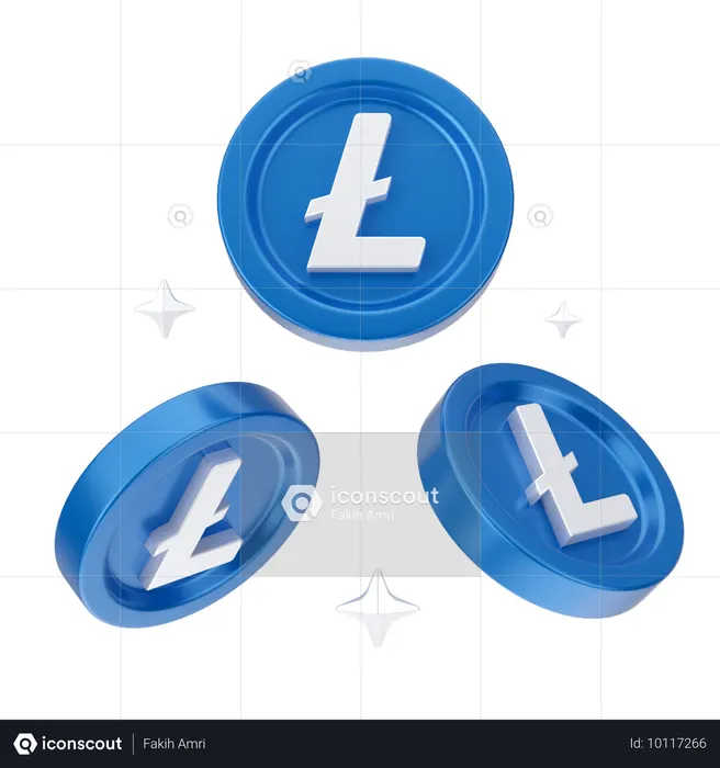 Linecoins  3D Icon