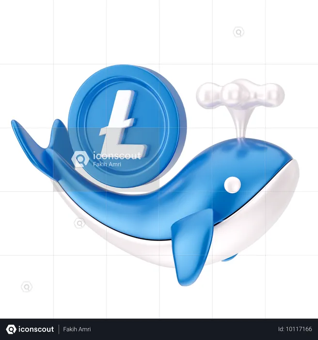 Moeda de linha  3D Icon