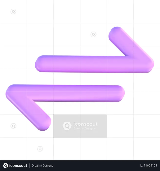 Link Arrow  3D Icon