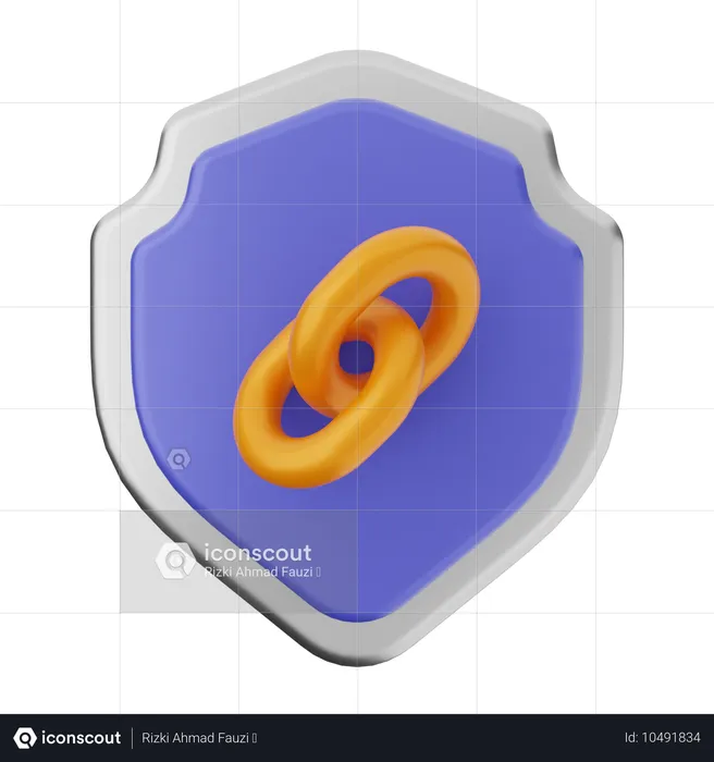 Proteção de escudo de ligação  3D Icon