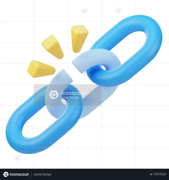 Linkfehler  3D Icon