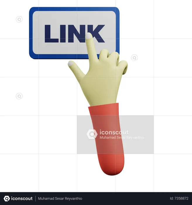 Link-Klick  3D Icon