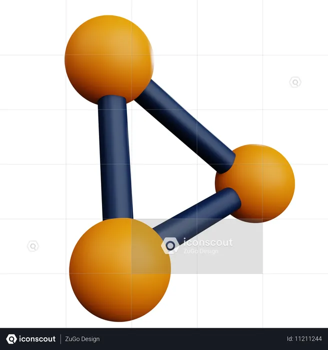 リンクポイント  3D Icon