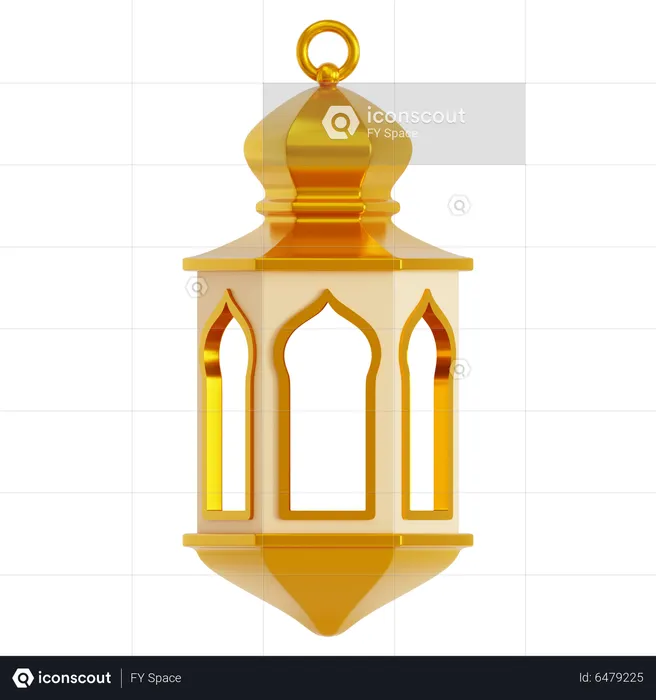 Linterna árabe  3D Icon