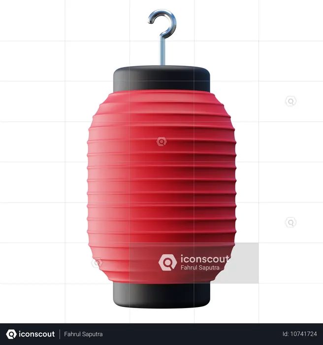 Linterna japonesa  3D Icon