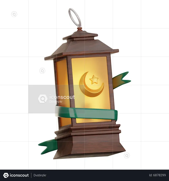 Linterna de Ramadán  3D Icon