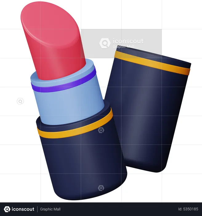 Lippenstift  3D Icon