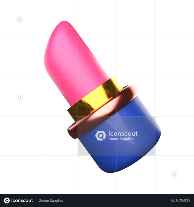 Lipstick  3D Icon