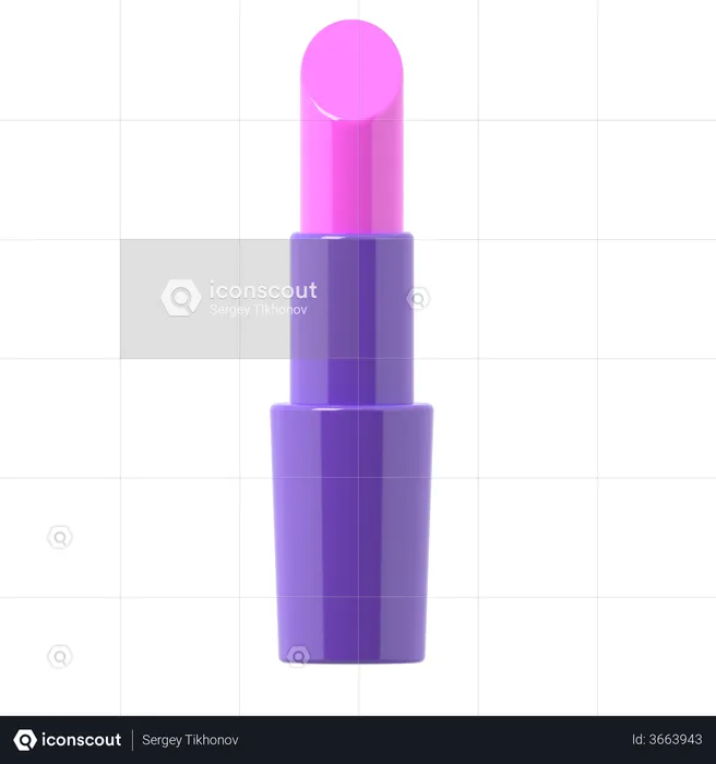 Lipstick  3D Illustration