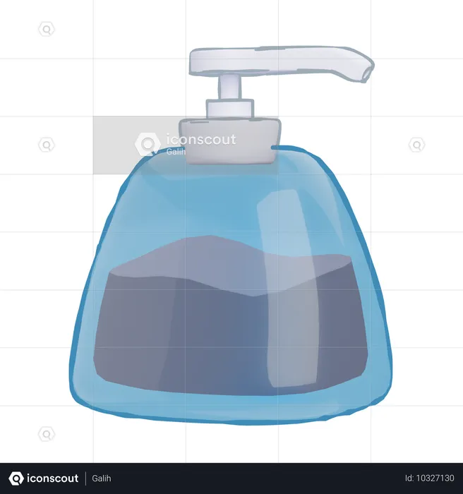 Liquid botle  3D Icon