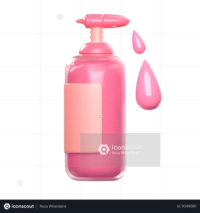 Liquid Soap  3D Icon