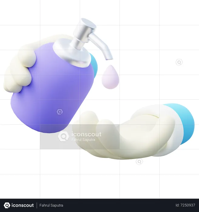 Liquid Soap  3D Icon