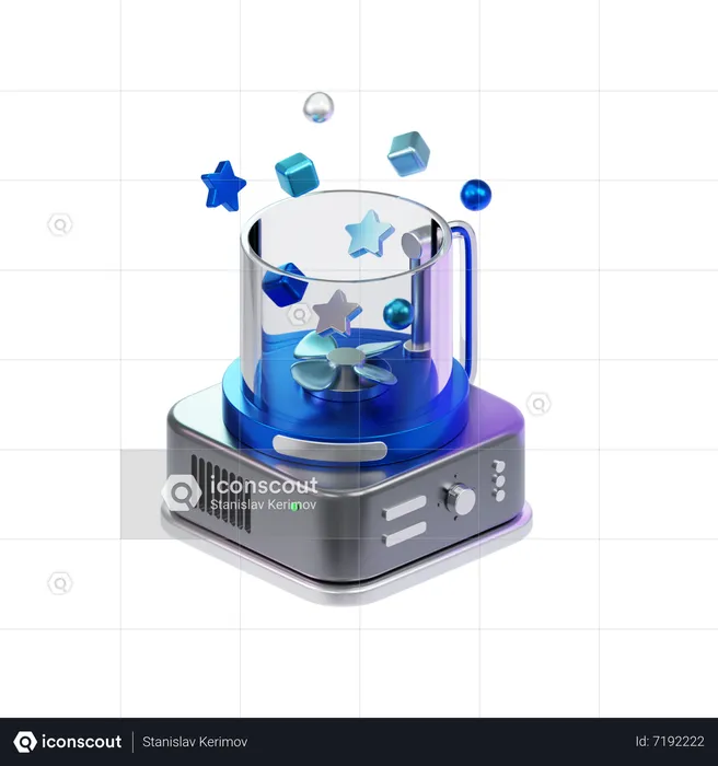 Liquidificador  3D Icon