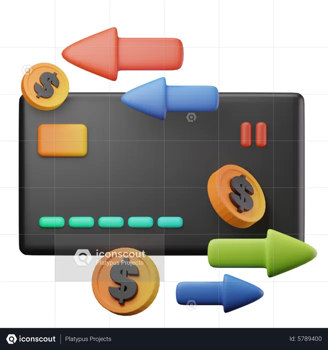 Liquidity  3D Icon