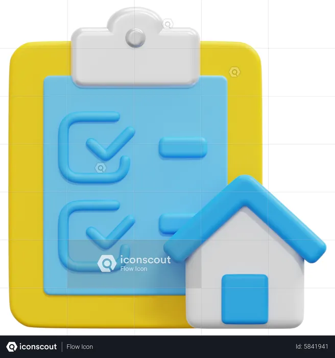 Lista inicial  3D Icon